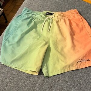 Hollister Pastel Ombre Swim Shorts
